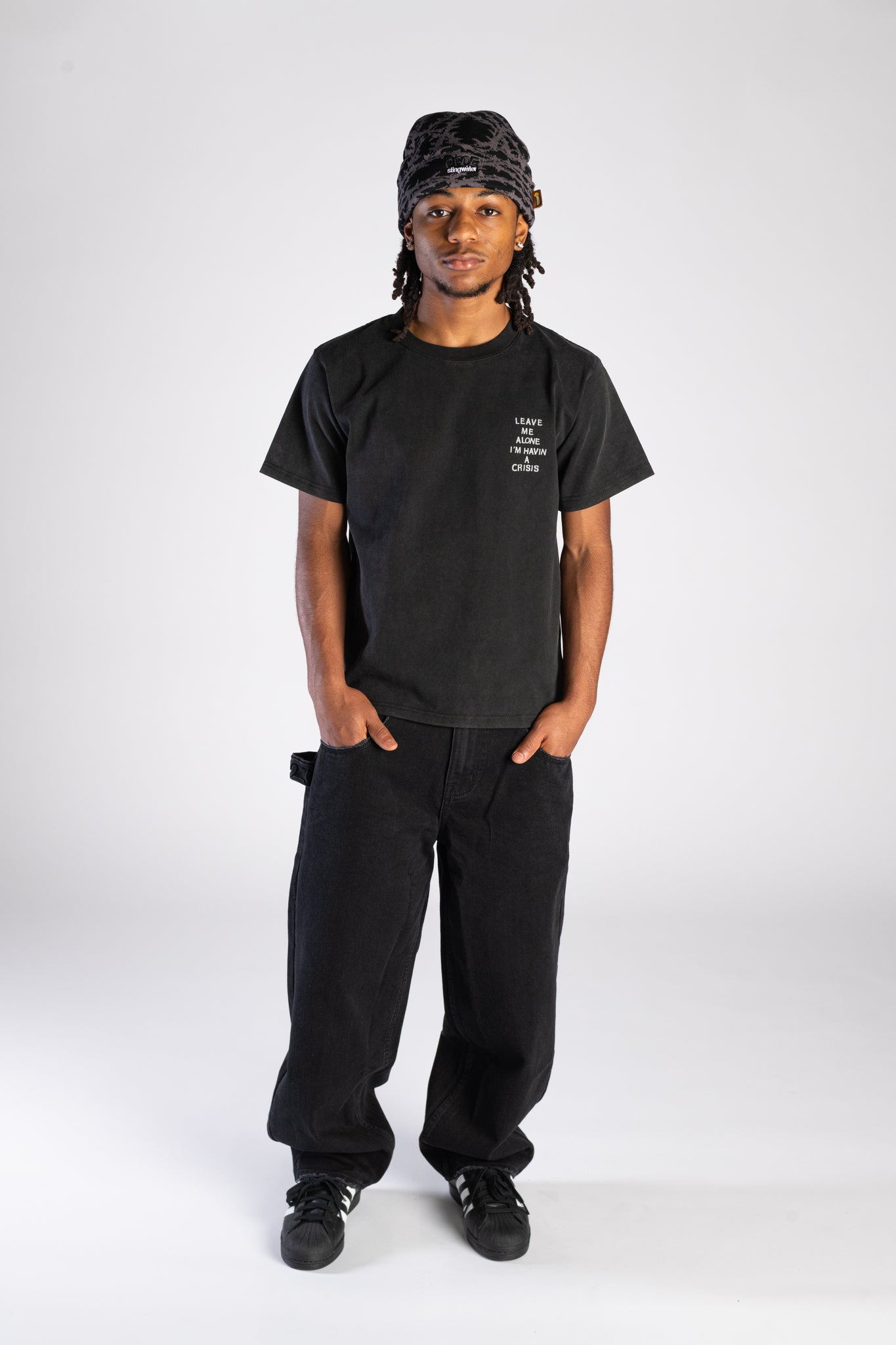 Big Groe Jeans Black