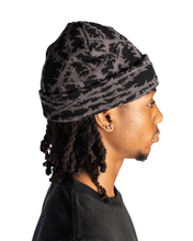 Load image into Gallery viewer, Thorn Beanie Black/Grey
