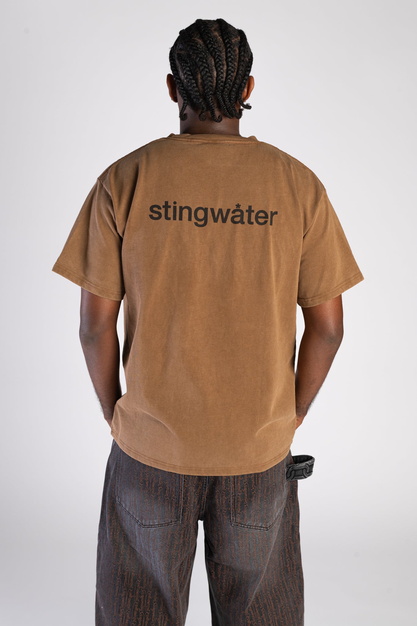Mini Crisis T-Shirt Faded Brown