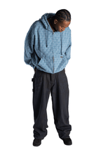 Big Groe Painted Canvas Jeans Off Black