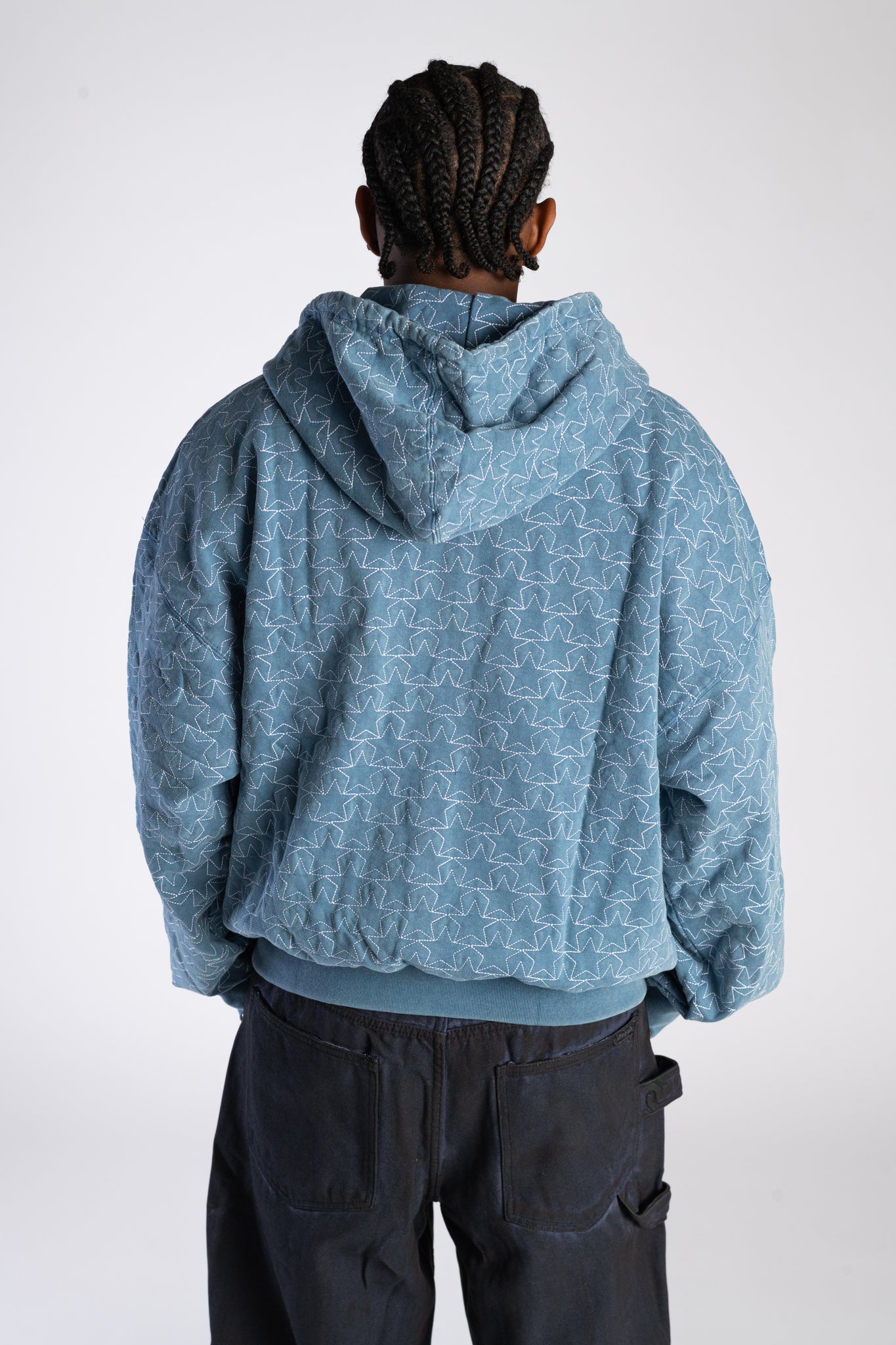 All Star Zip Up Hoodie Acid Navy – stingwater