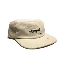 Load image into Gallery viewer, Wilted Logo Corduroy Hat Oatmilk White
