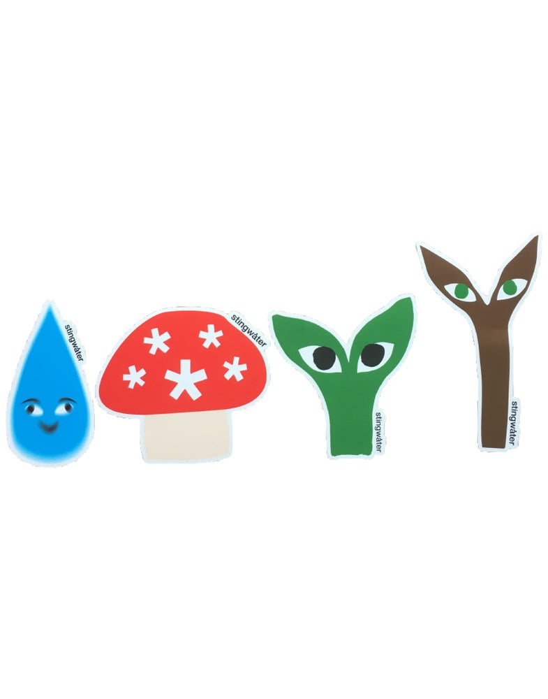 Groe Pack Stickers (4pcs)