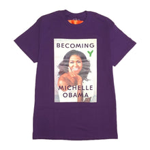 Load image into Gallery viewer, Becoming t-shirt purple *online exclusive*
