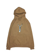 Aya’s frozen tears hoodie bark brown