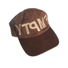 Load image into Gallery viewer, Empty your mind hat dark chocolate
