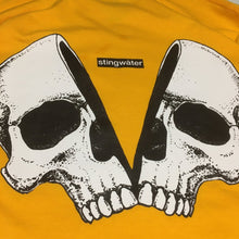 Load image into Gallery viewer, Empty Your Mind/Skull Long Sleeve T Shirt Yellow
