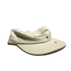 Wilted Logo Corduroy Hat Oatmilk White