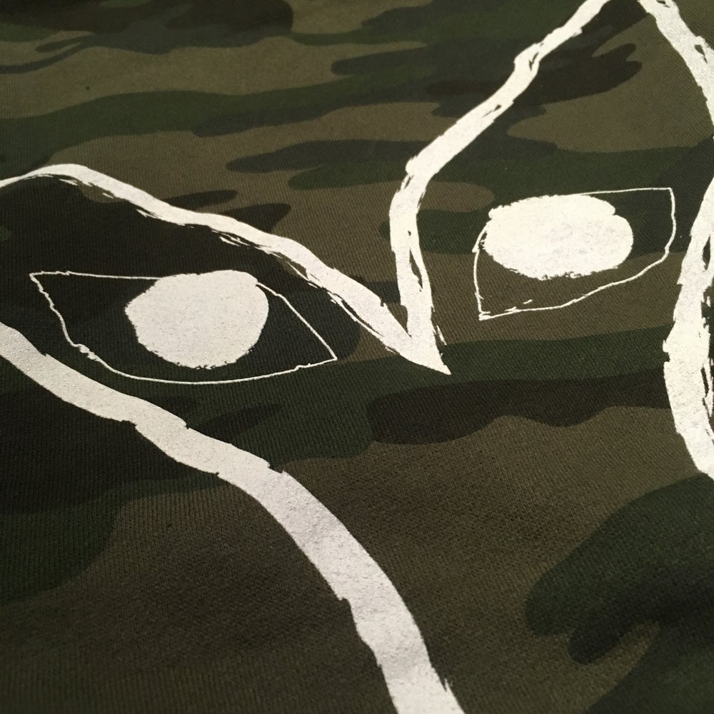 Empty your mind Hoodie camo