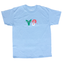 Load image into Gallery viewer, Aapi and Stargirl T-Shirt Air Blue
