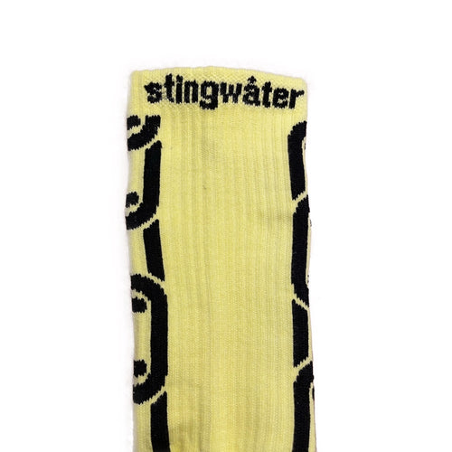 Aapi in Chains Socks Alkaline Yellow