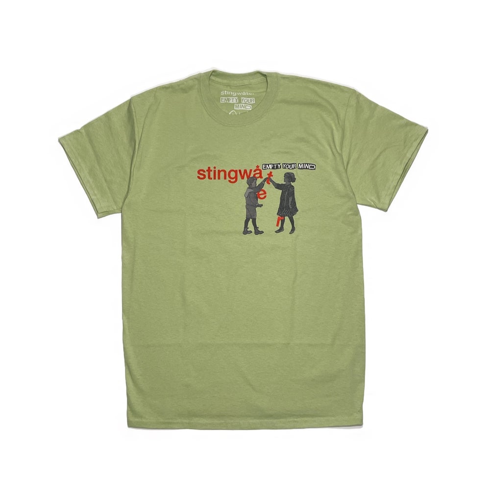 Empty Your Mind (Forbidden) T Shirt Pistachio