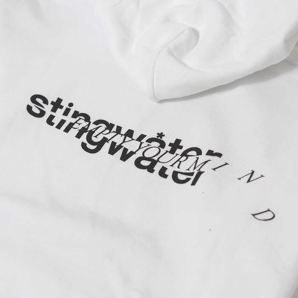 New skin hoodie white