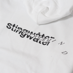 New skin hoodie white