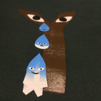 Aya’s frozen tears hoodie forest green