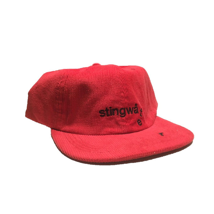 Wilted Logo Corduroy Hat Aga Red
