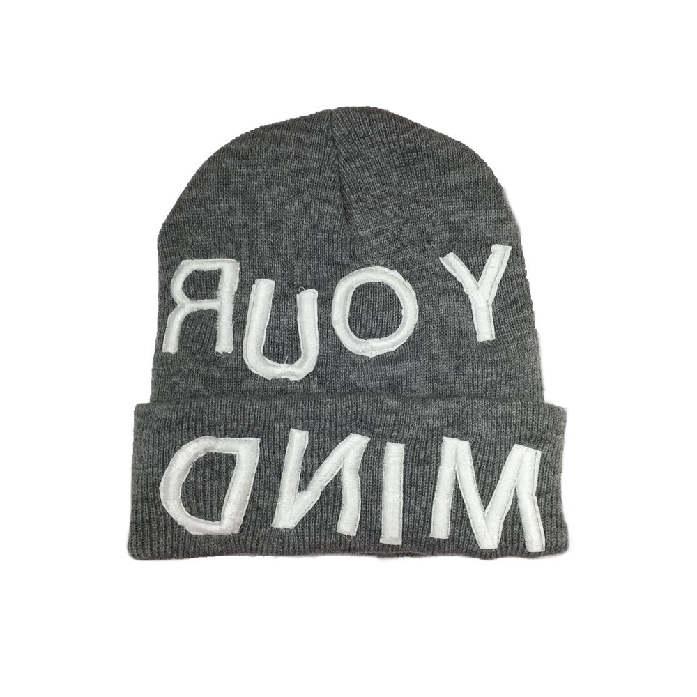 I love michelle obama beanie grey
