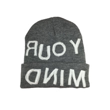 Load image into Gallery viewer, I love michelle obama beanie grey
