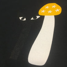 Load image into Gallery viewer, Groe Together (Aya and Yellow cap) T shirt black
