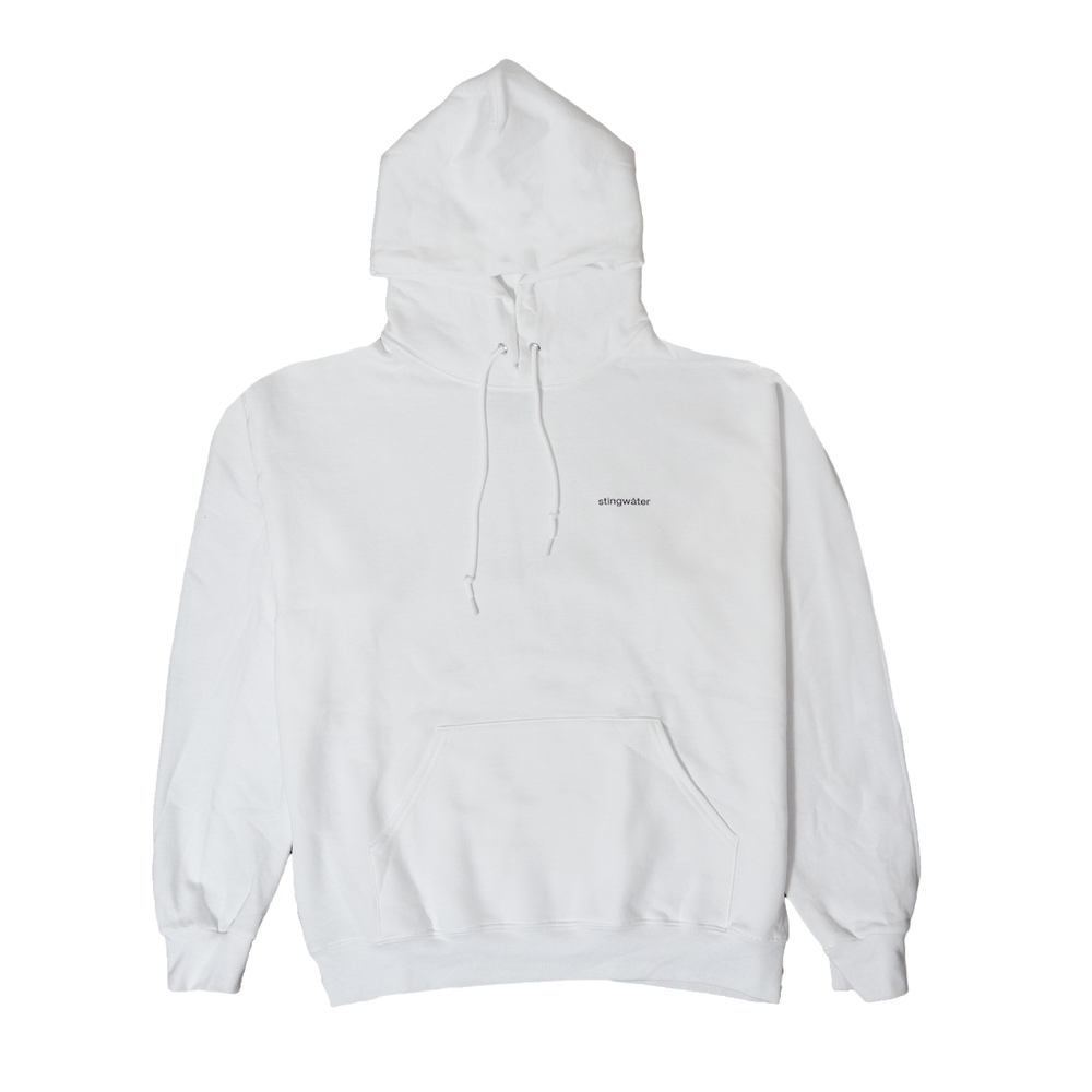 New skin hoodie white