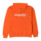 New skin hoodie orange