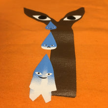 Load image into Gallery viewer, Aya’s frozen tears t shirt orange
