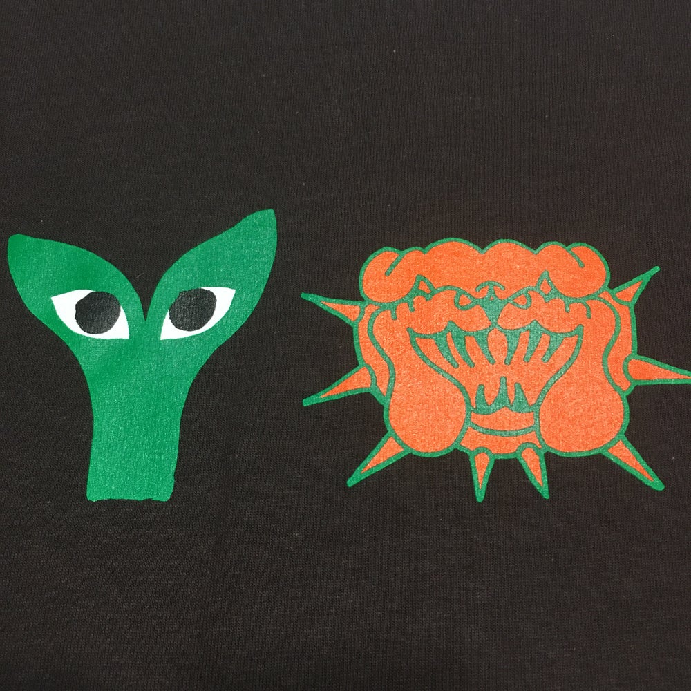 Groe Together: Aapi and Redrum Dogpound T-Shirt Dark Broewn