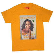Load image into Gallery viewer, Becoming t-shirt gold *online exclusive*
