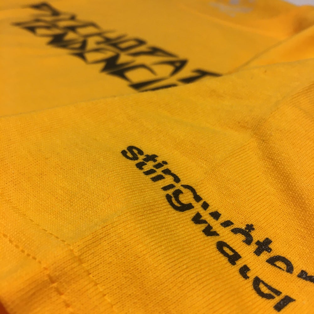 Psychopathic Tendencies T-Shirt Yellow