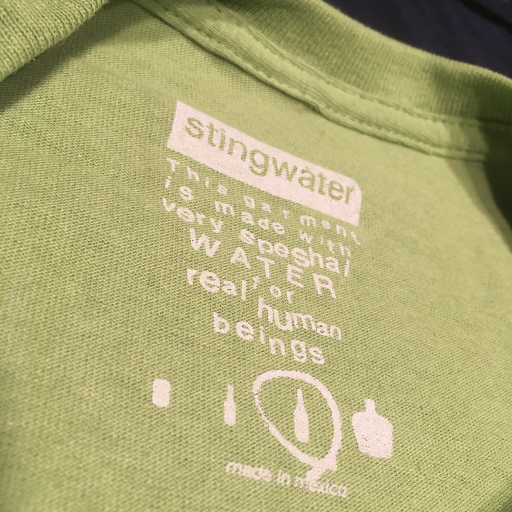Metamorphosis T shirt kiwi green