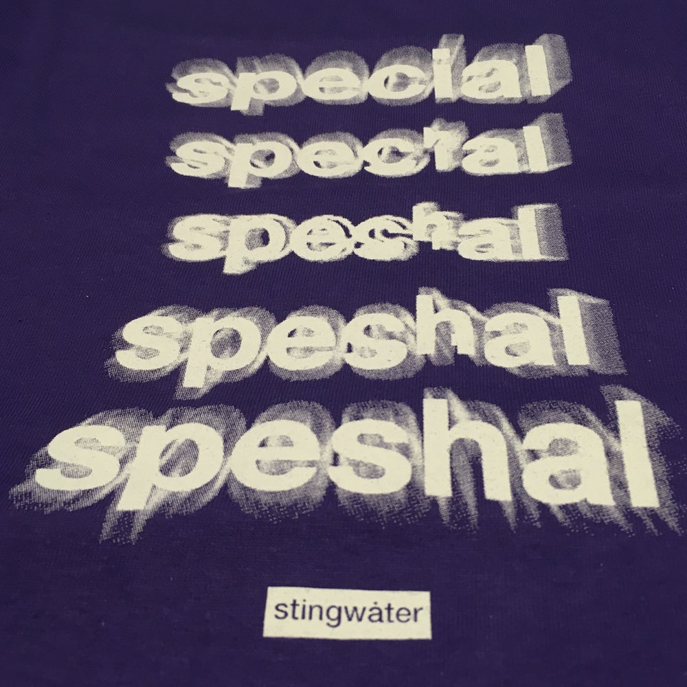 Speshal t shirt purple