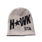 HAWK STA reversible beanie black / white