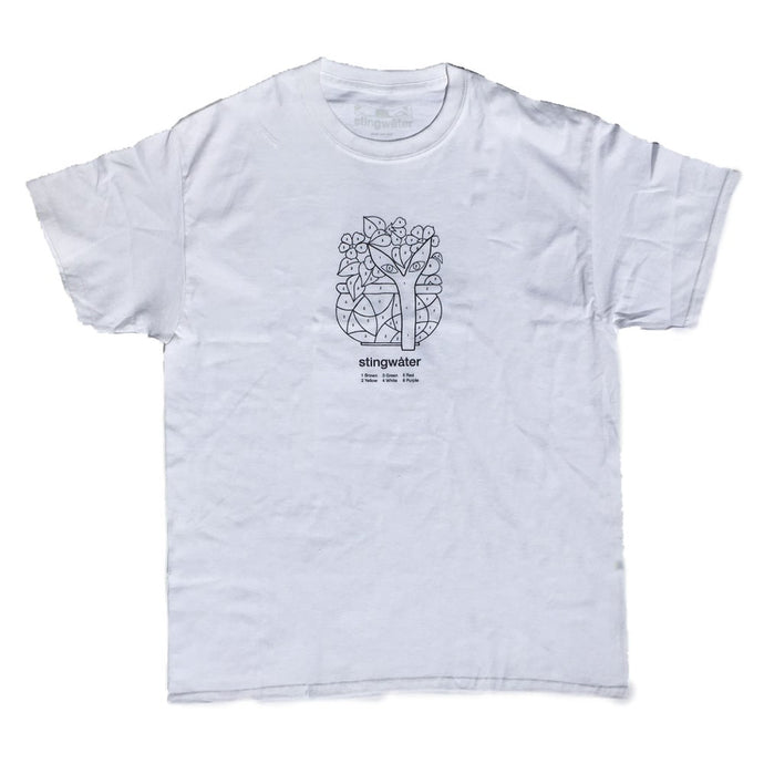 Color By Number T-Shirt White