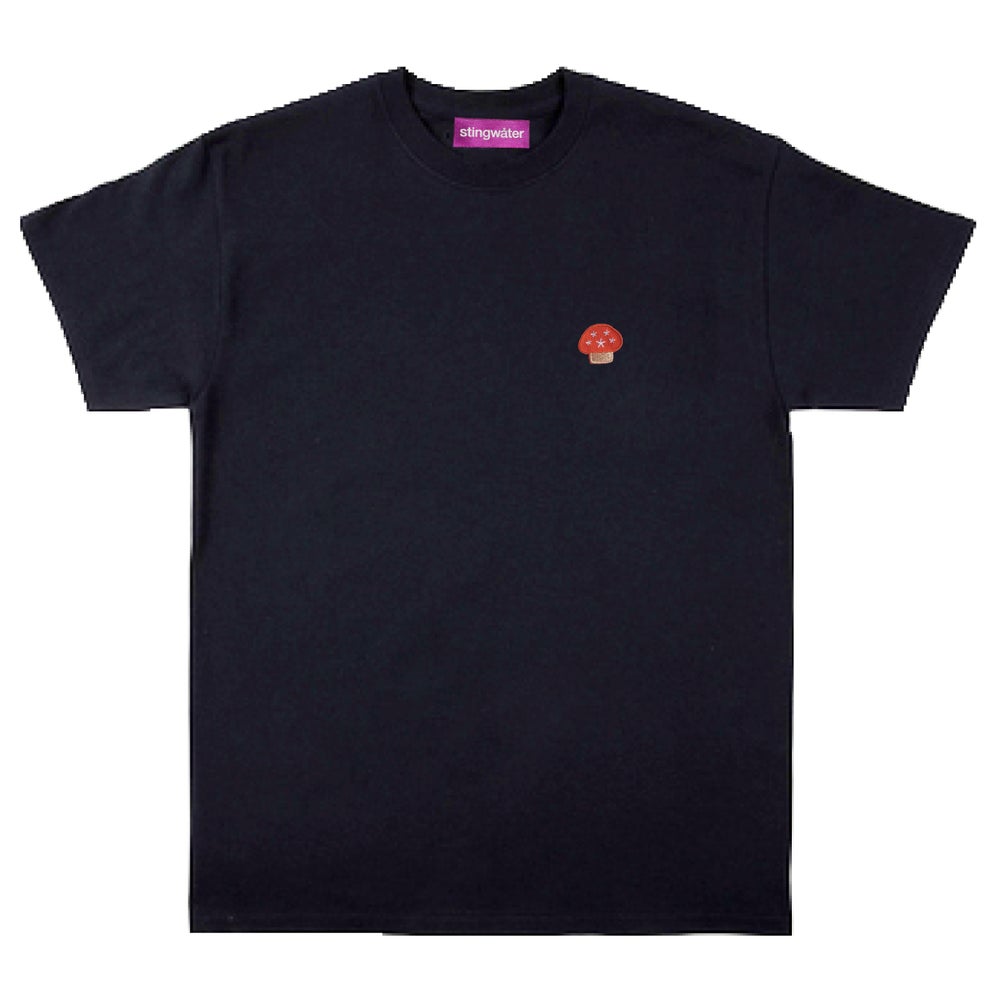 Speshal Mushroom PURPLE LABEL T-Shirt Black