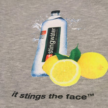 Load image into Gallery viewer, Lemon sting hoodie heather grey
