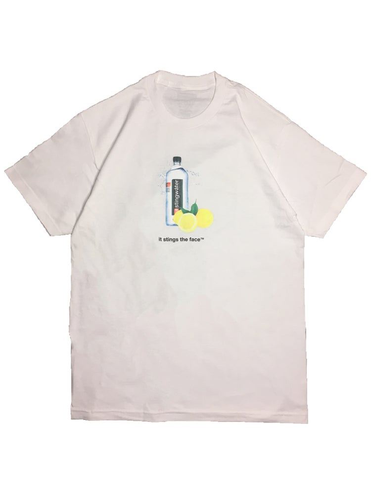 Lemon sting t shirt white