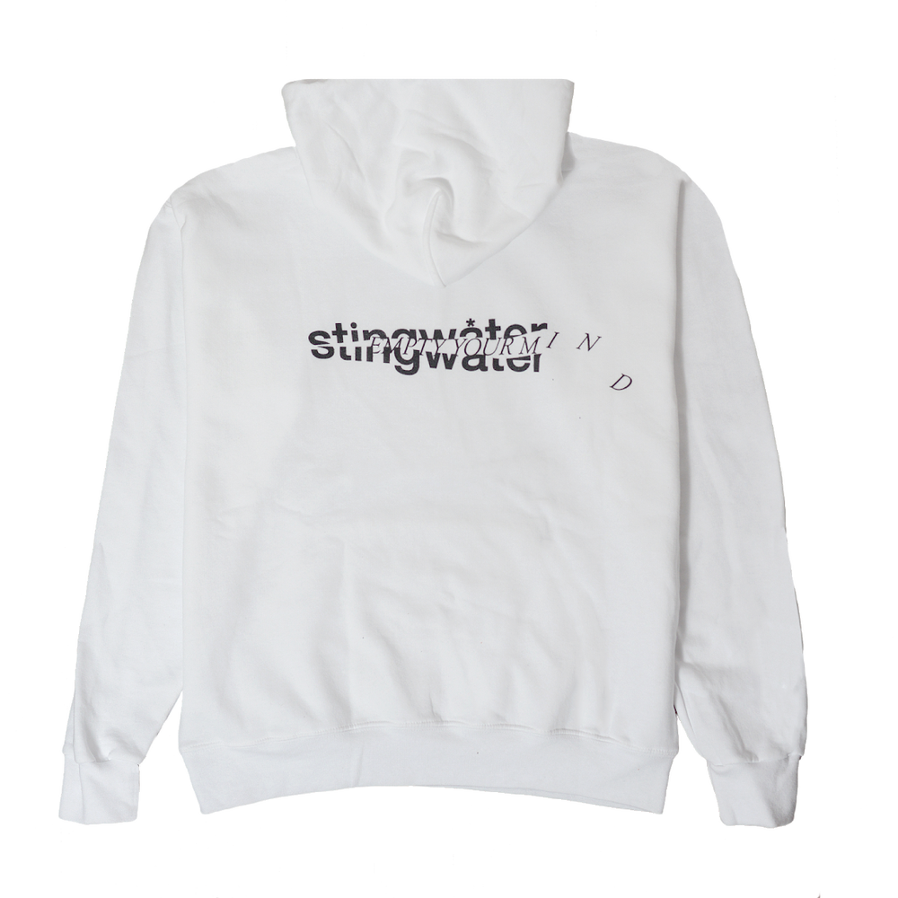 New skin hoodie white