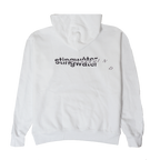 New skin hoodie white