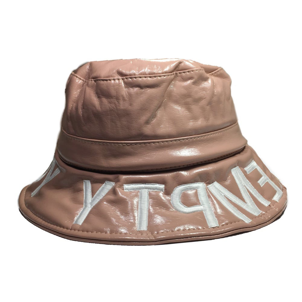 Empty your mind vegan "salmon" bucket hat