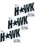 HAWK STA sticker pack (3pc)