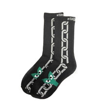 Load image into Gallery viewer, Aapi in Chains Socks Black
