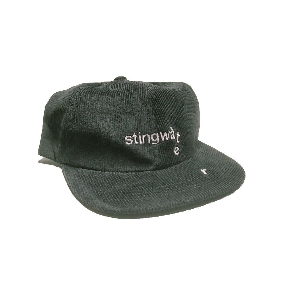 Wilted Logo Corduroy Hat Black