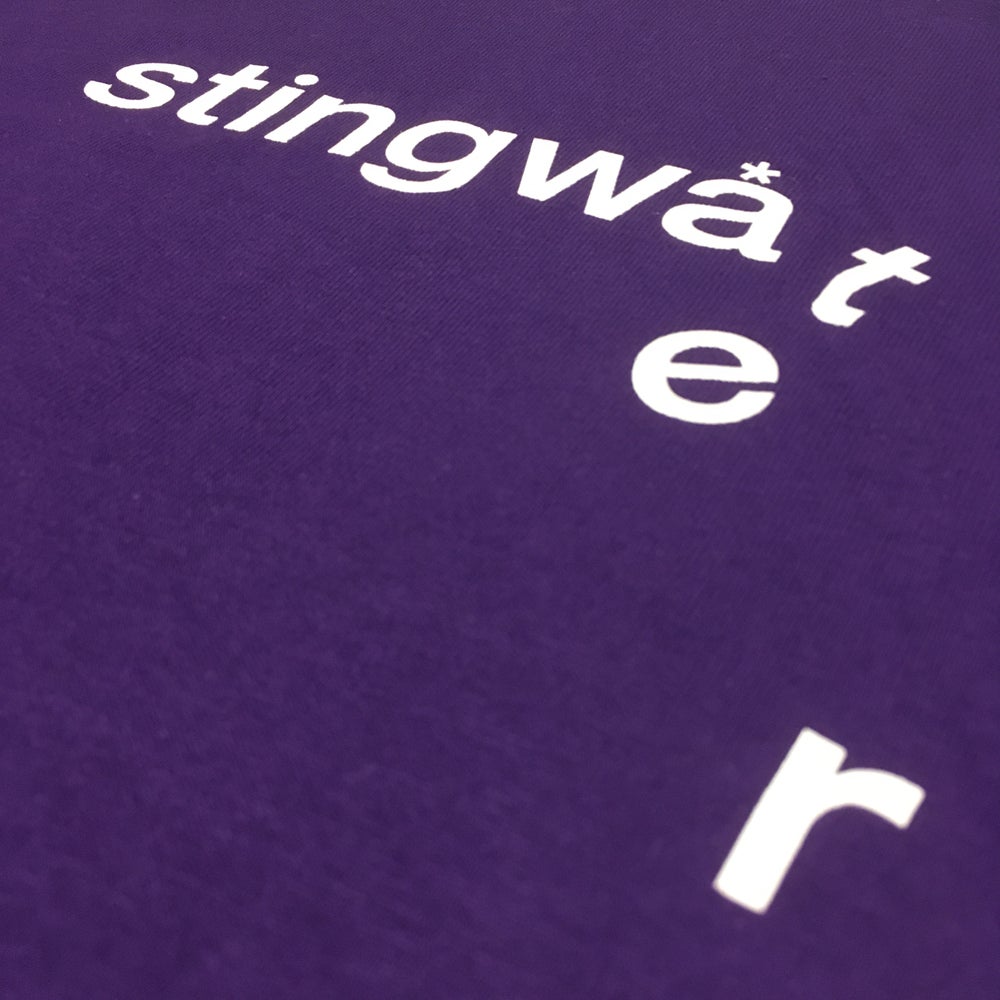 Stingwater Wilted Logo T-Shirt Purple