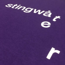 Load image into Gallery viewer, Stingwater Wilted Logo T-Shirt Purple
