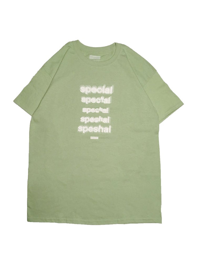 Speshal t shirt pistachio