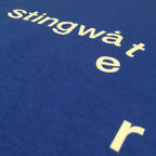 Stingwater Wilted Logo T-Shirt King Blue