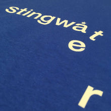 Load image into Gallery viewer, Stingwater Wilted Logo T-Shirt King Blue
