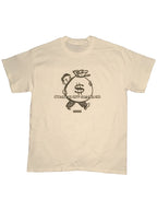 PAID 2 SK8 T Shirt White
