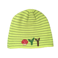 My broes and my groes reflective beanie speshal yellow