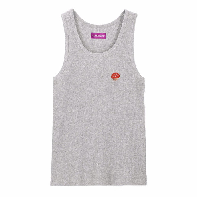 Speshal Mushroom Tank Top Gray